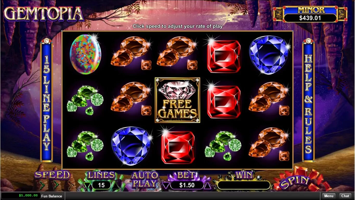 Gemtopia Slot Review