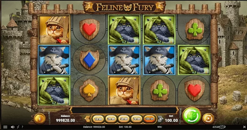 Feline Fury Slot demo